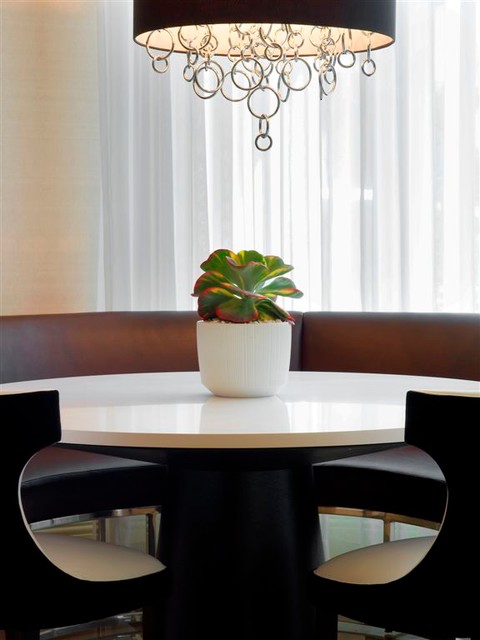 MIAMI INTERIOR DESIGN -HAWK'S LANDING contemporary-dining-room