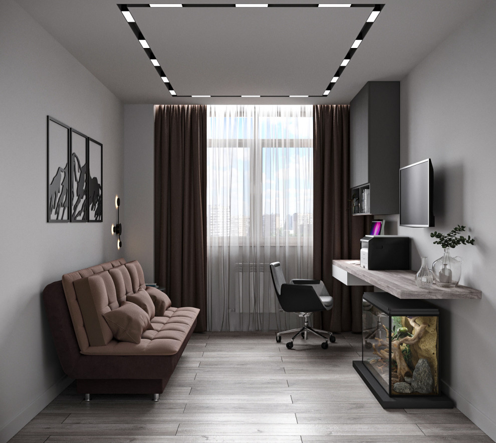 Минималистичная квартира с перетекающими гармоничными пространствами.