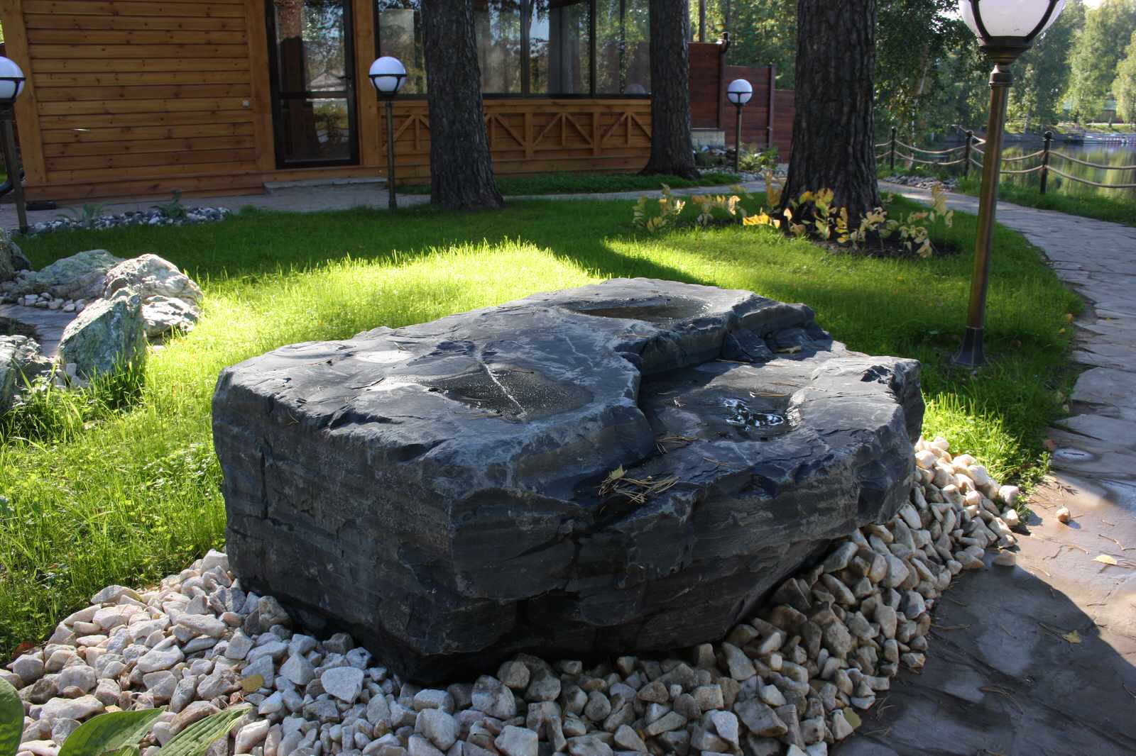 Каменные отсыпки и рокарий