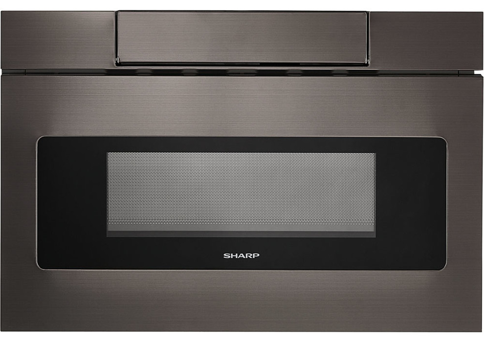 24" Flat Panel Microwave Drawer Contemporary Microwave Ovens by