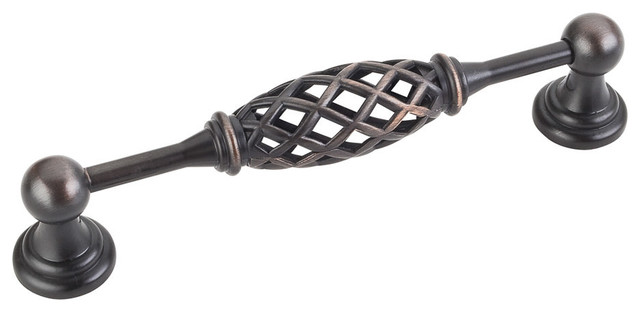 749 128 5 15 16 Inch Overall Length Birdcage Cabinet Pull