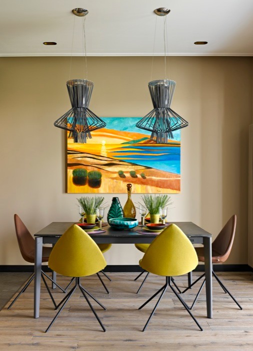 Апартаменты в Москве от Юлии Косовой и Марины Корельской с мебелью BoConcept