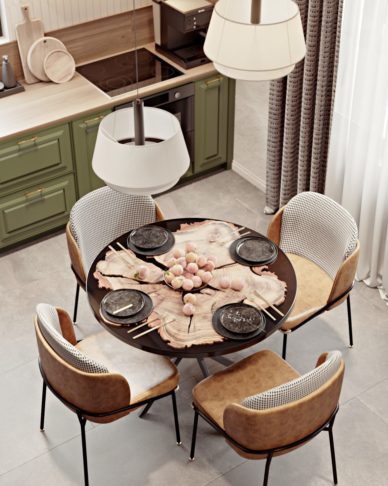 Дизайн интерьера дома в кп "Гринвуд"