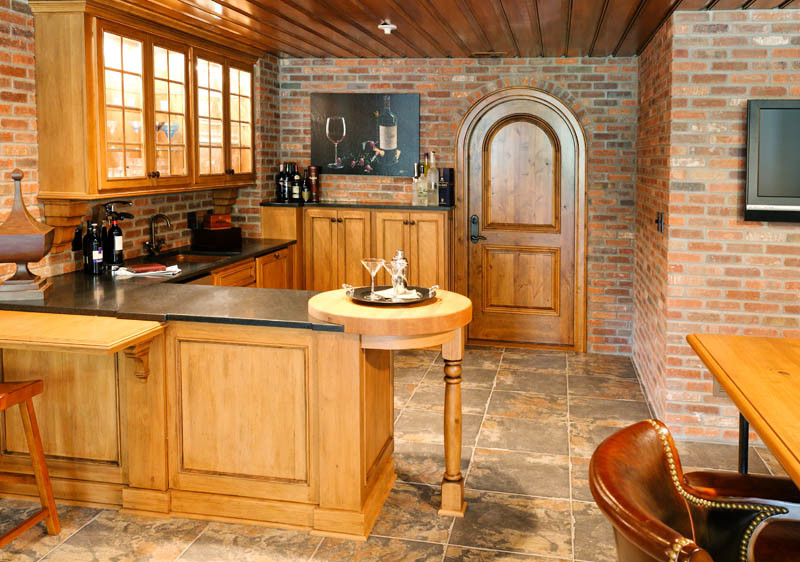 Transitional kitchen photo in Indianapolis