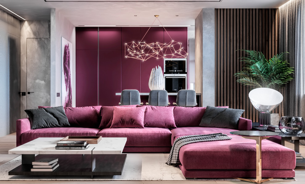 Визуализация гостиной