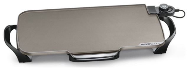 Presto 07062 Electric Griddle With Removable Handles, Ceramic, 1500 Watts