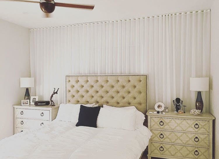 Transitional bedroom photo in Miami