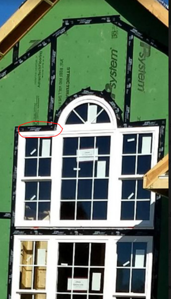 Arched radius window leaking | Houzz Forum