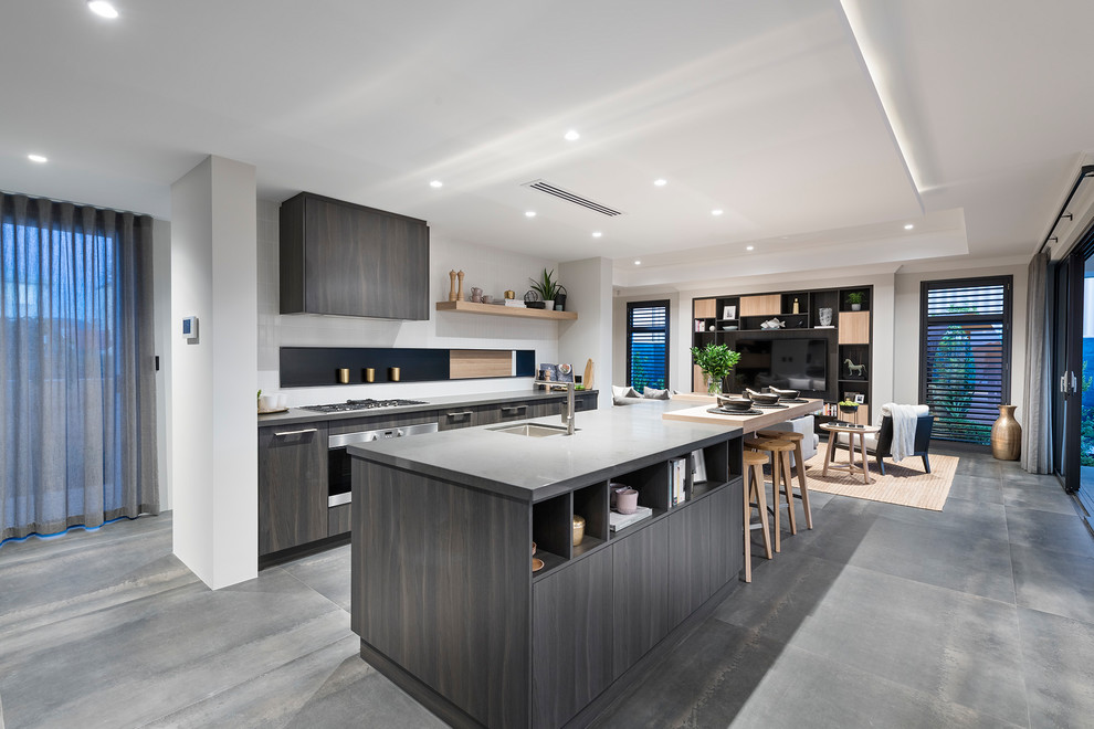 Photo of a modern kitchen in Central Coast.