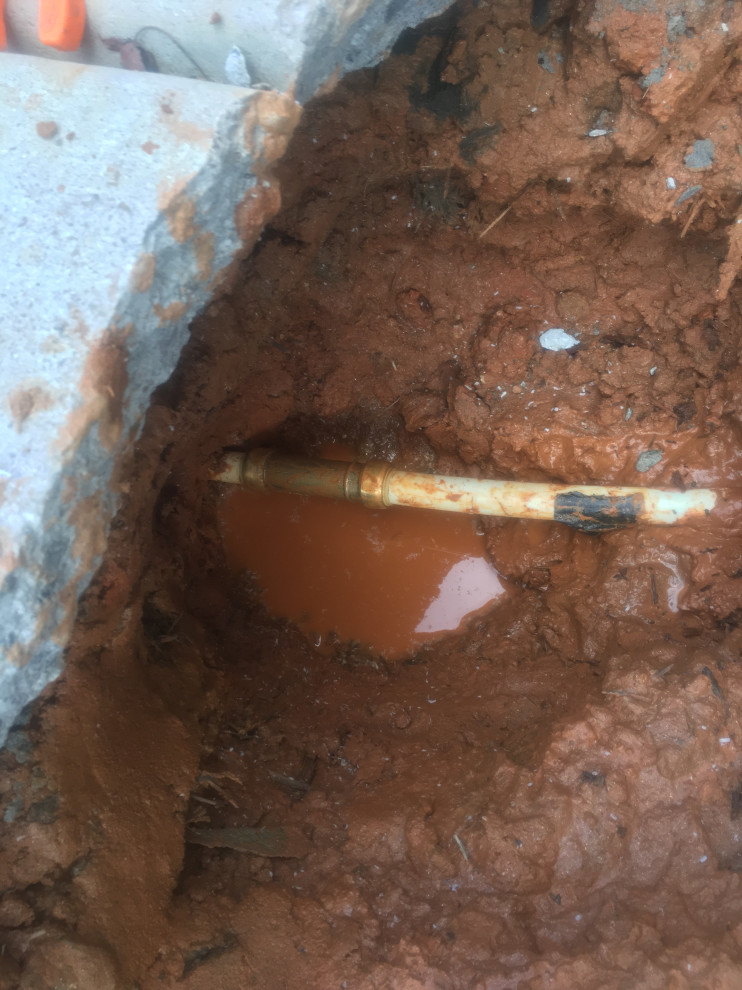 Water Leak under Driveway Concrete Rustic Atlanta by JVR Remodeling LLC Houzz