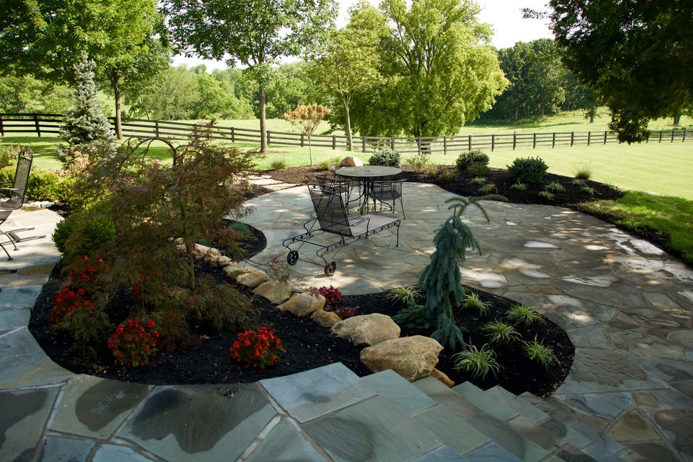Inspiration for a rustic home design remodel in Cincinnati