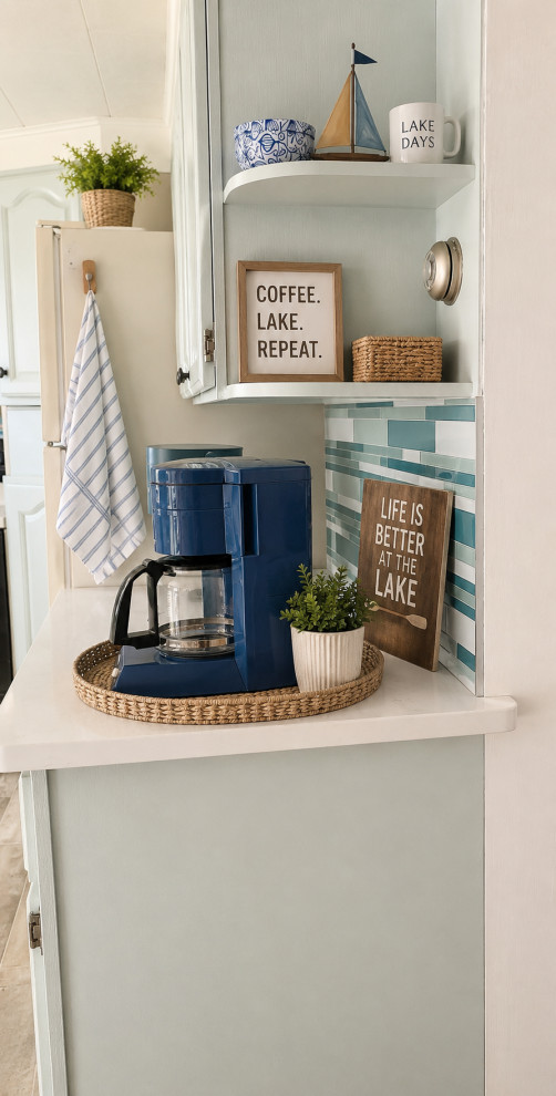 Manitou Beach Lake House Kitchen Refresh & Bath Remodel