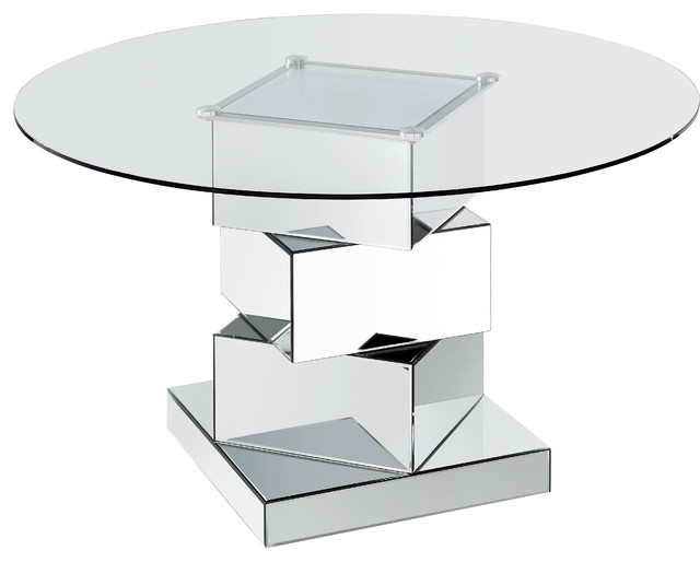 Haven Chrome Dining Table Haven Chrome Dining Table