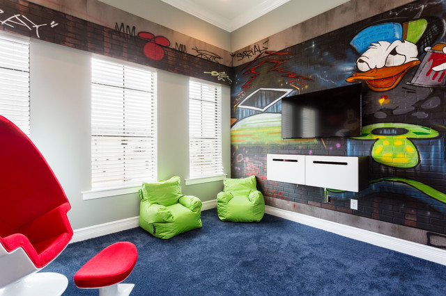 Themed Children's Room Designs contemporary-barnrum