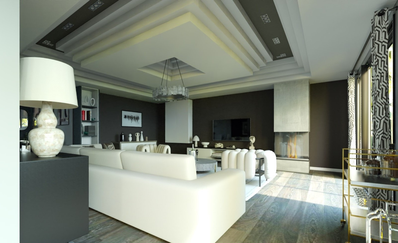 salon contemporain
