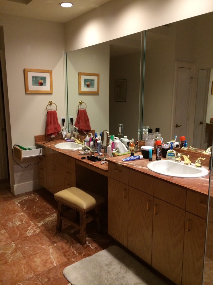 BEFORE | River Oaks | Houston, Texas | Tranquil Spa Master Bathroom Remodel
