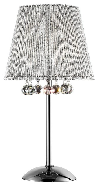 Daydream Crystal Table Lamp, 27.5"