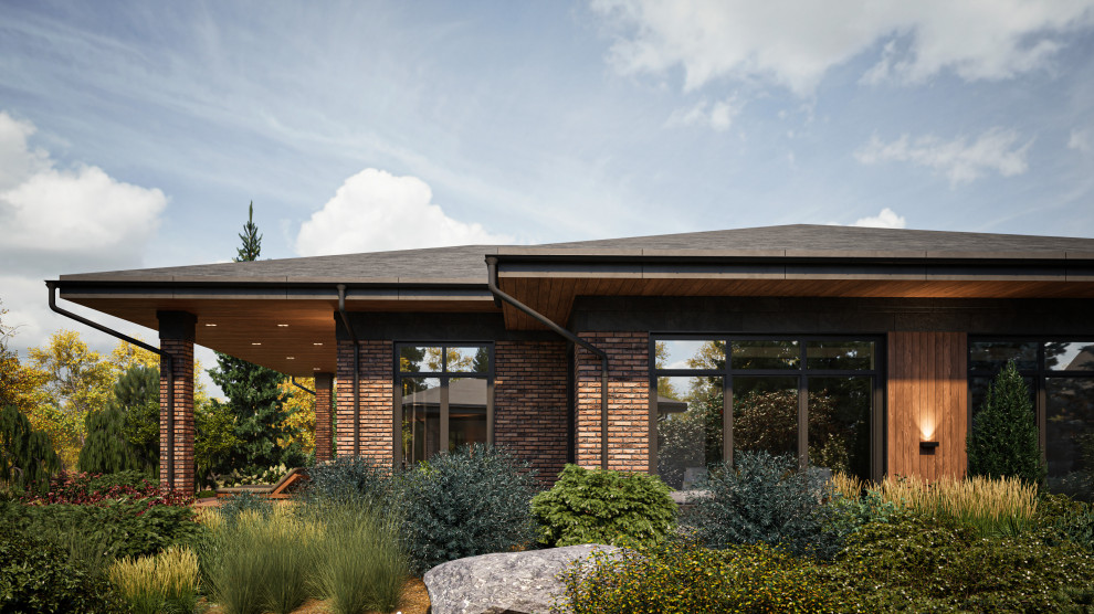 Прерий на берегу озера