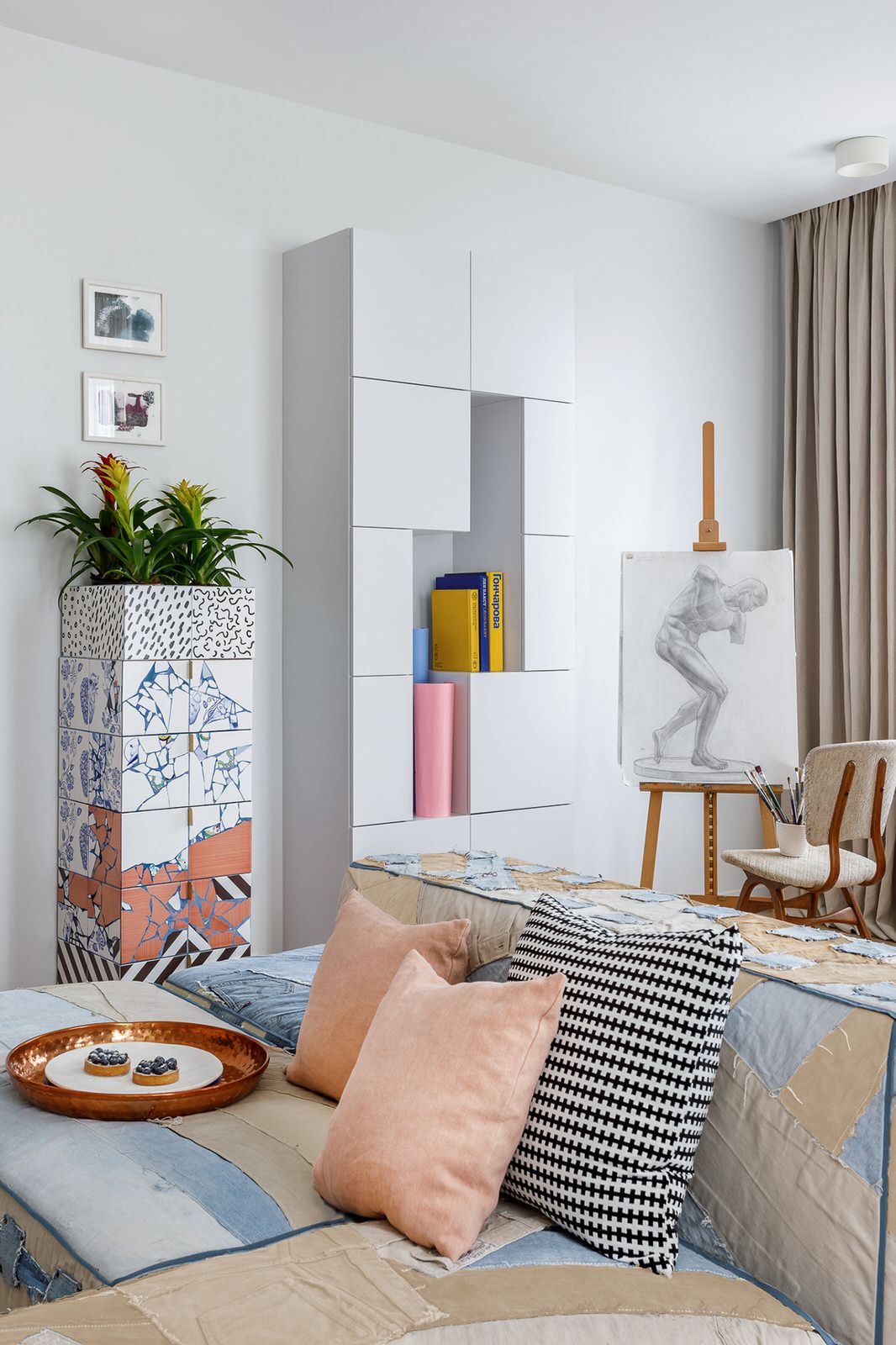 Квартира для молодой художницы в Куркино