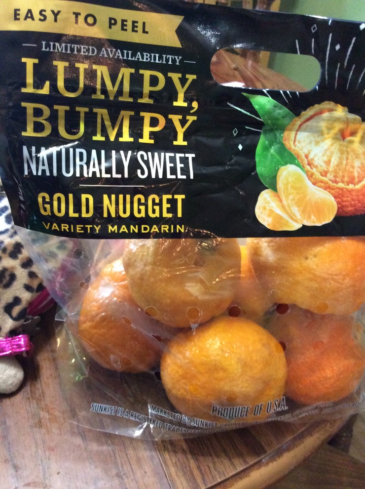 Fresh Gold Nugget Mandarin Oranges, 3 lb Bag