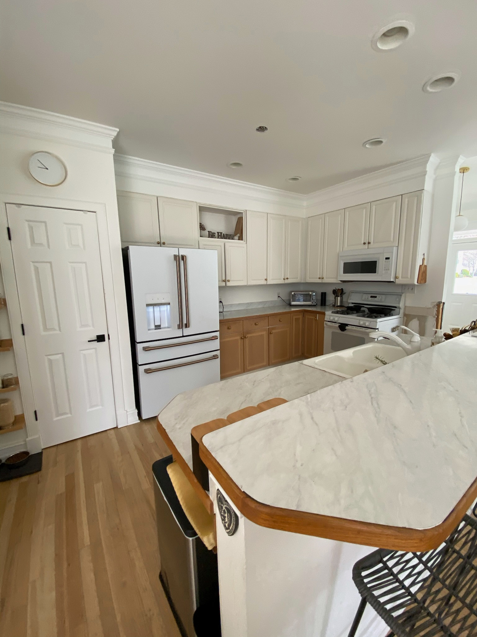 Marietta Sleek and Modern Black kitchen