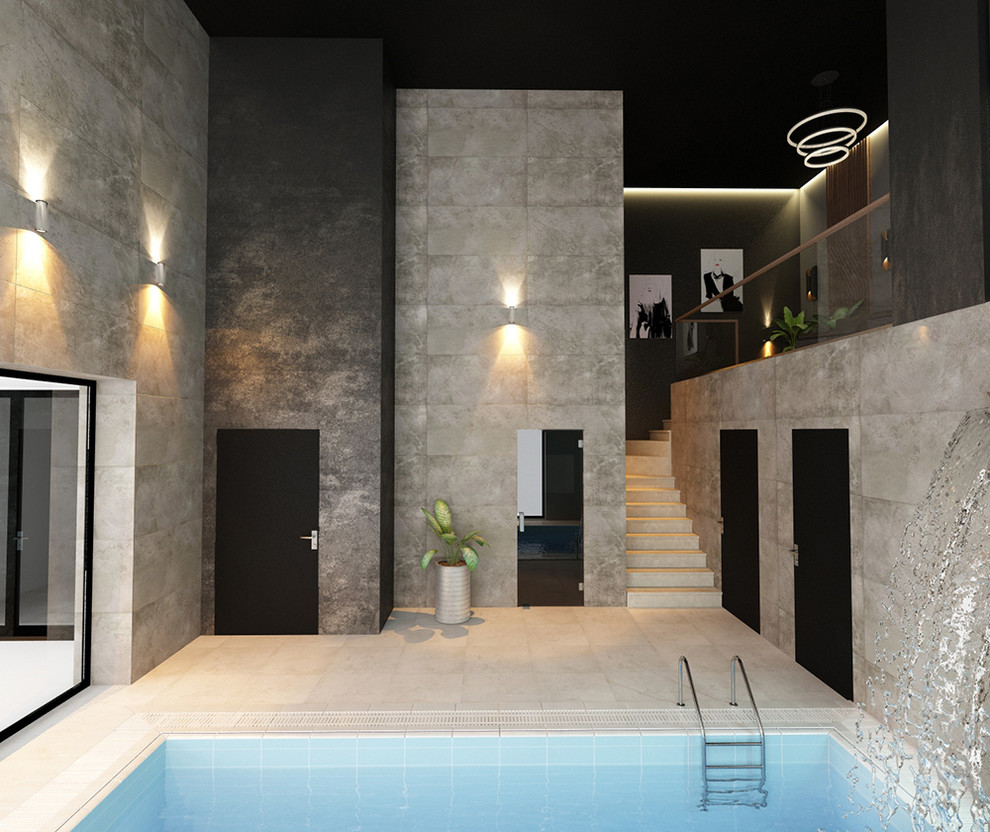 Проект зоны бассейна в частном доме