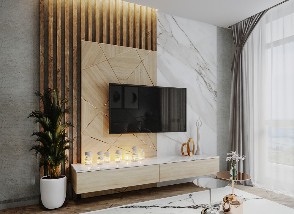 1-ком. кв. ЖК Жилой квартал, г.Сочи, витринный дизайн для продажи