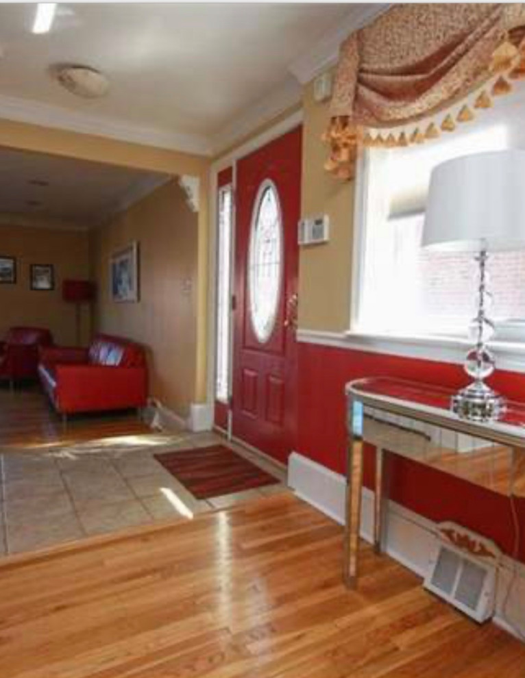 Foyer, Living room,