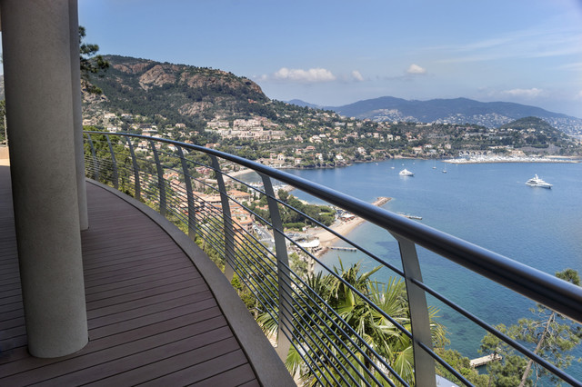 escalier exterieur bord de mer