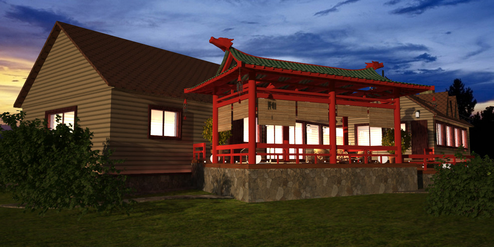 Баня в восточном стиле