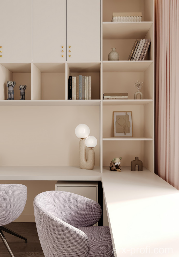 Проект интерьера квартиры 84 м2 в ЖК "Nagatino i-Land"