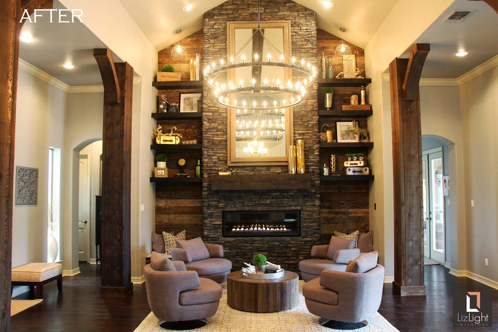 Inspiration for an eclectic entryway remodel in Austin