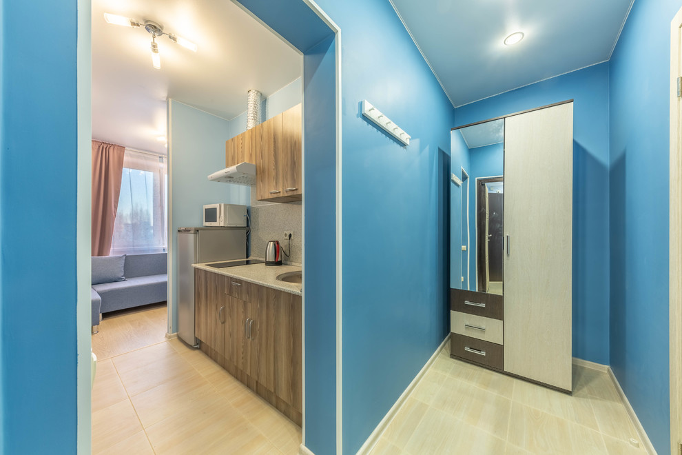 Интерьерная съёмка квартиры-студии в Московской области