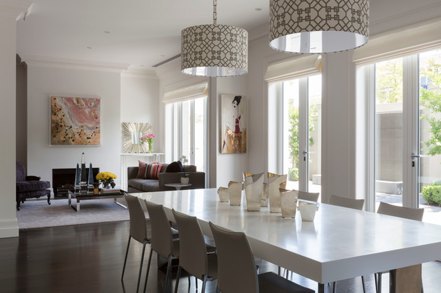 Toorak Residence contemporary-dining-room