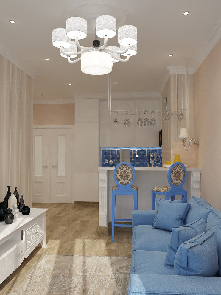 Квартира-студия в современной классике