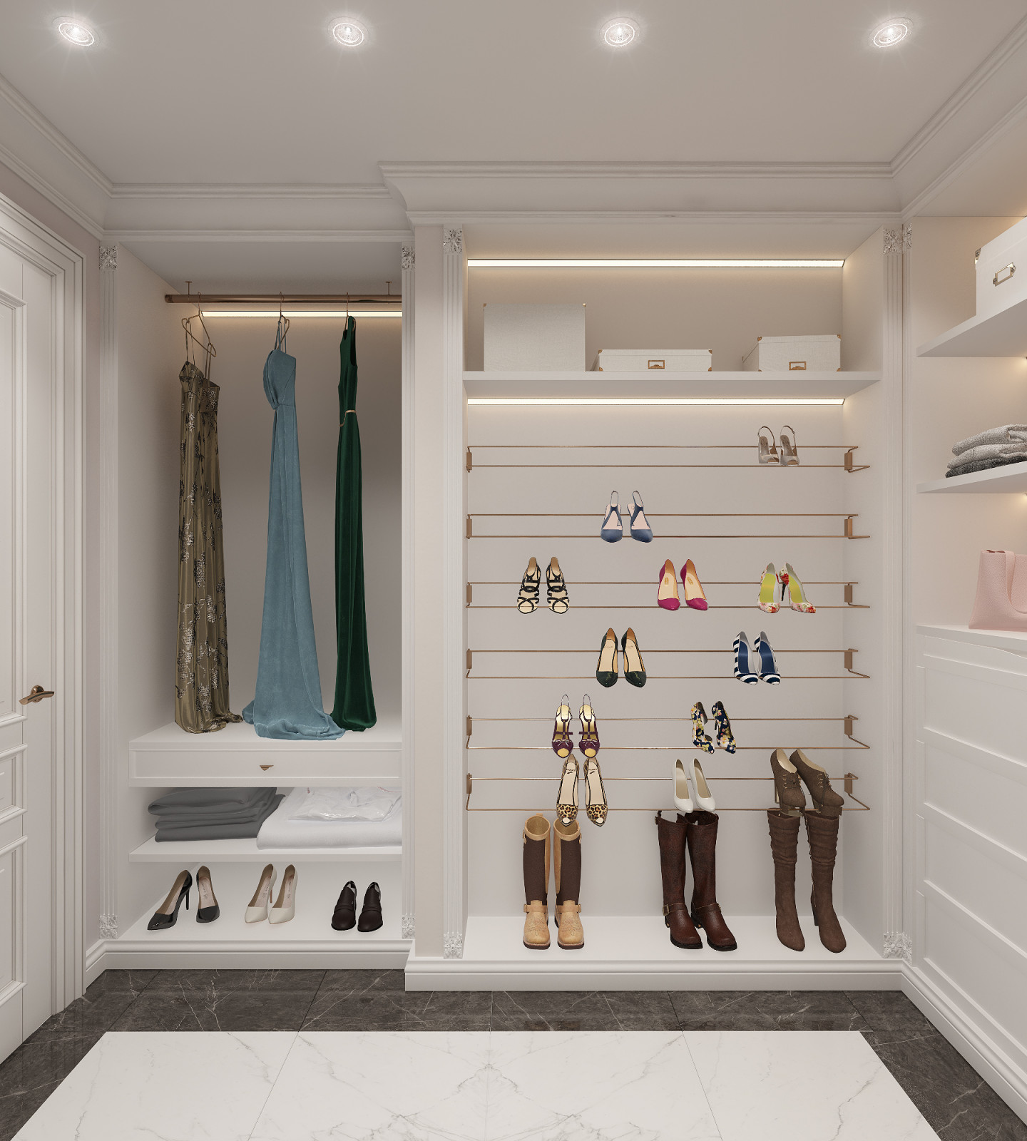 Квартира в современной классике в ЖК Дом Композиторов