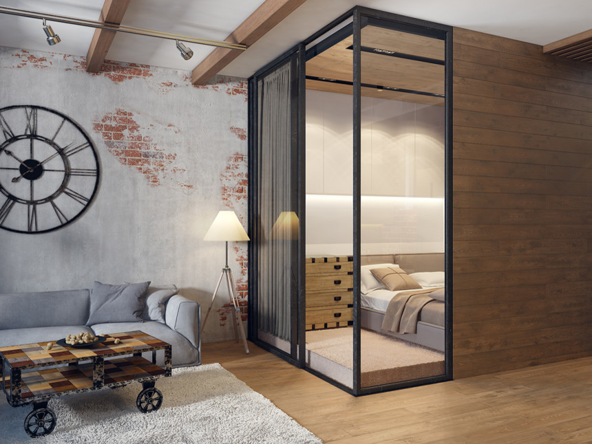 Лофт для холостяка