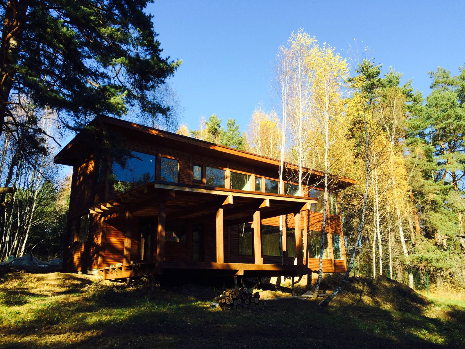 Дом 300 кв.м в коттеджном поселке "Заокские Просторы и Пейзажи"