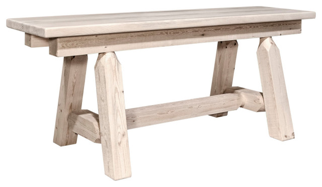 Homestead Collection Plank Style Bench, 45"