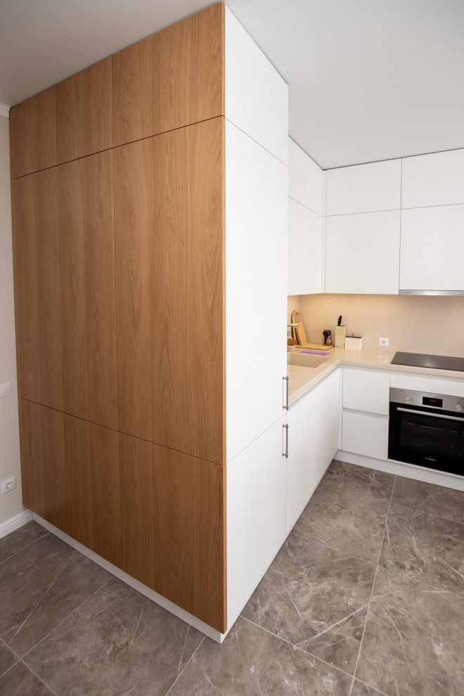 Современная кухня в минималистичном стиле