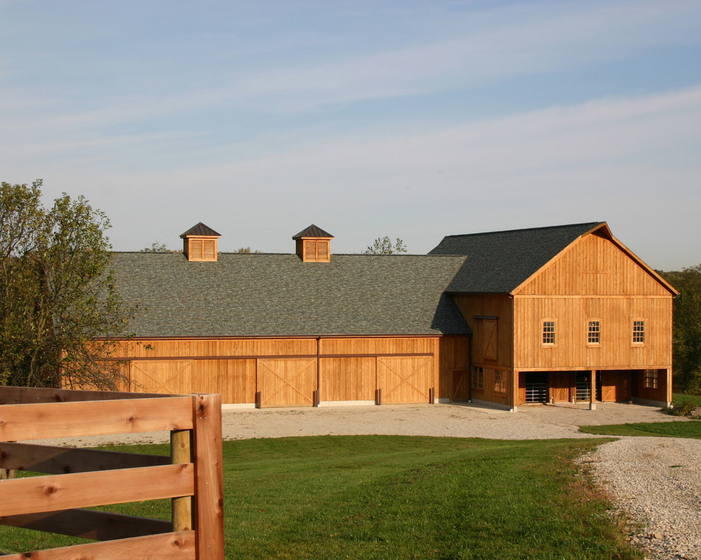 Design ideas for a country barn in Columbus.