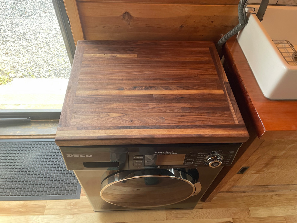 tiny house butcher block