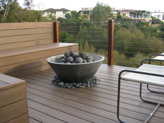 Firepits Balcony Orange County By Hart Concrete Design