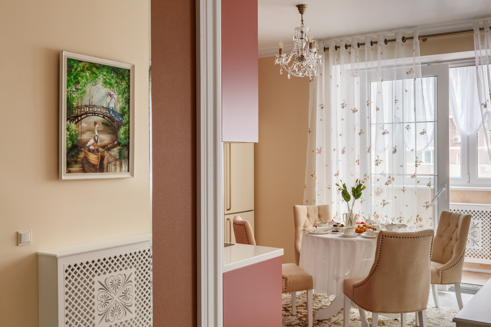 Проект кухни в стиле прованс.