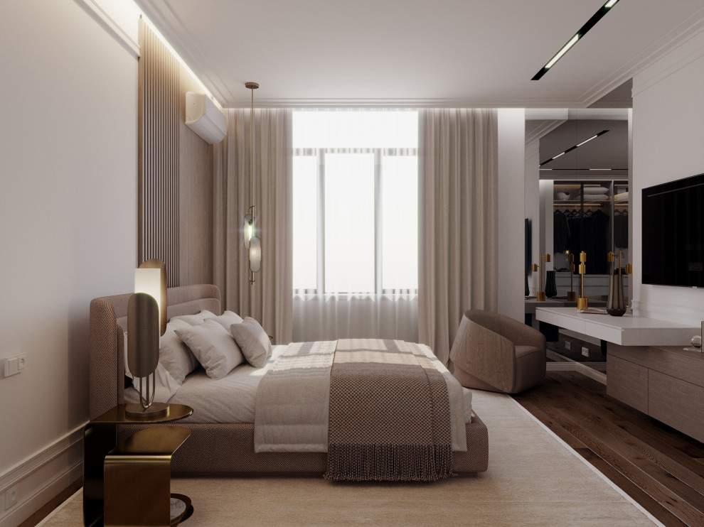 Современный интерьер с характером в жк "Royal park"