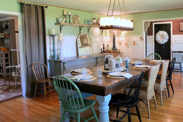 houzz farmhouse dining room