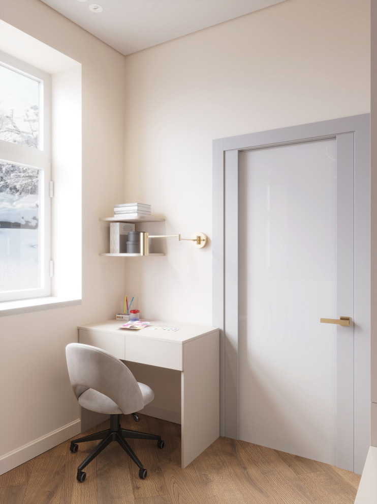 Кабинет для женщины-фрилансера и двоих детей