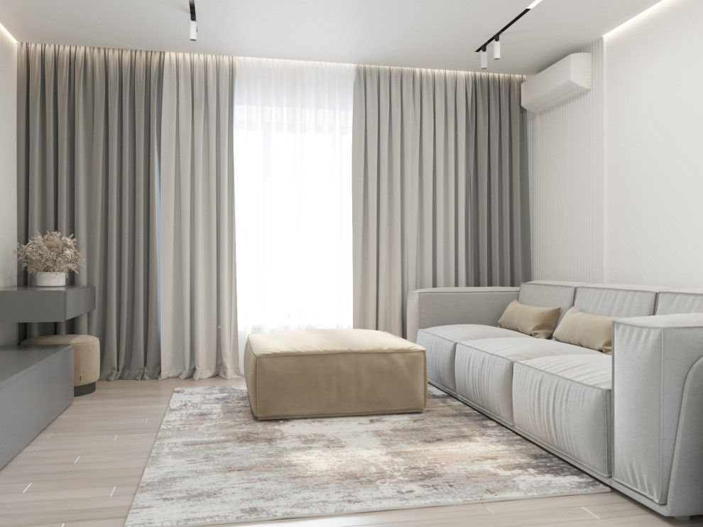 Белый, бежевый, серый...