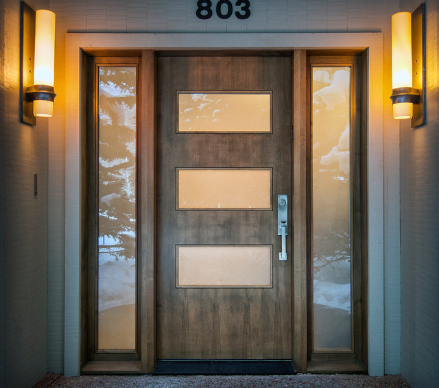 Aspen Golf Course Remodel contemporain-entree