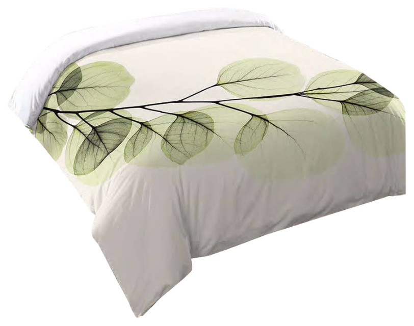 Laural Home Eucalyptus Comforter, Queen Contemporary Comforters And Comforter Sets by